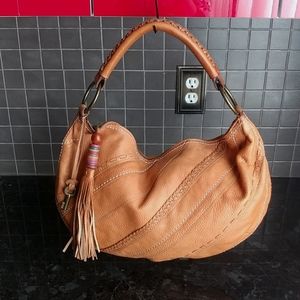 FOSSIL leather shoulder/hobo bag